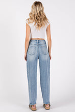 Load image into Gallery viewer, LM SIDE SEAM DETAILING HIGH RISE COMFORT BARREL JEANS