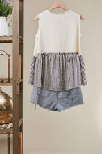 Load image into Gallery viewer, Seaside Striped Sleeveless Top