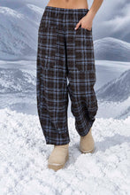 Load image into Gallery viewer, Plaid Behavior Barrel Leg Pants