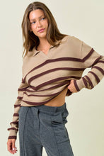 Load image into Gallery viewer, The Polo Club Striped Sweater Top