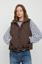 Load image into Gallery viewer, Plaid About You Quilted Zip-Up Vest