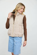 Load image into Gallery viewer, Plaid About You Quilted Zip-Up Vest