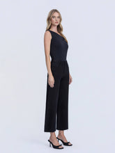 Load image into Gallery viewer, Onyx Cropped Wide Leg Jeans
