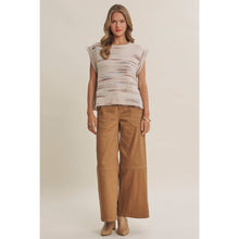 Load image into Gallery viewer, Soft Horizon Space-Dye Side Button Sweater Vest