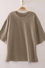 Load image into Gallery viewer, NT12901-Textured Short Sleeve Top