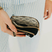 Load image into Gallery viewer, Nylon Cameron Double Zip Card Wallet