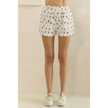 Load image into Gallery viewer, Cozy Holiday Print Lounge Shorts