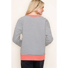 Load image into Gallery viewer, Between the Lines Crewneck Pullover