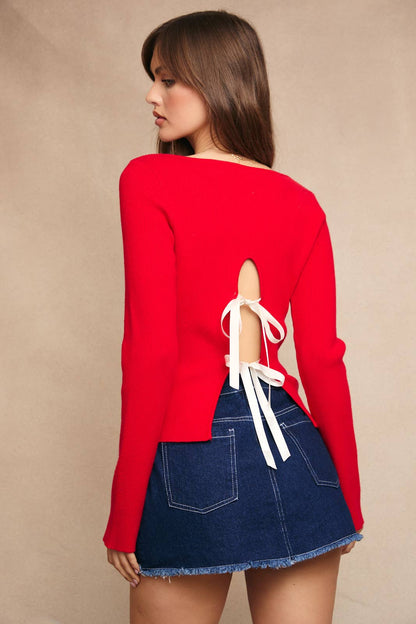 Under the Mistletoe Sweater