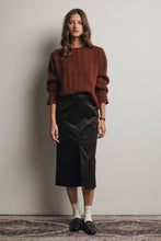 Load image into Gallery viewer, Buttoned Up &amp; Cozy Cable Knit Henley Sweater