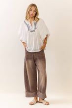 Load image into Gallery viewer, The Striped Barrel Carpenter Culottes Pants