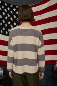 Be Bold Striped Knit Top