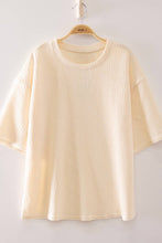 Load image into Gallery viewer, NT12901-Textured Short Sleeve Top