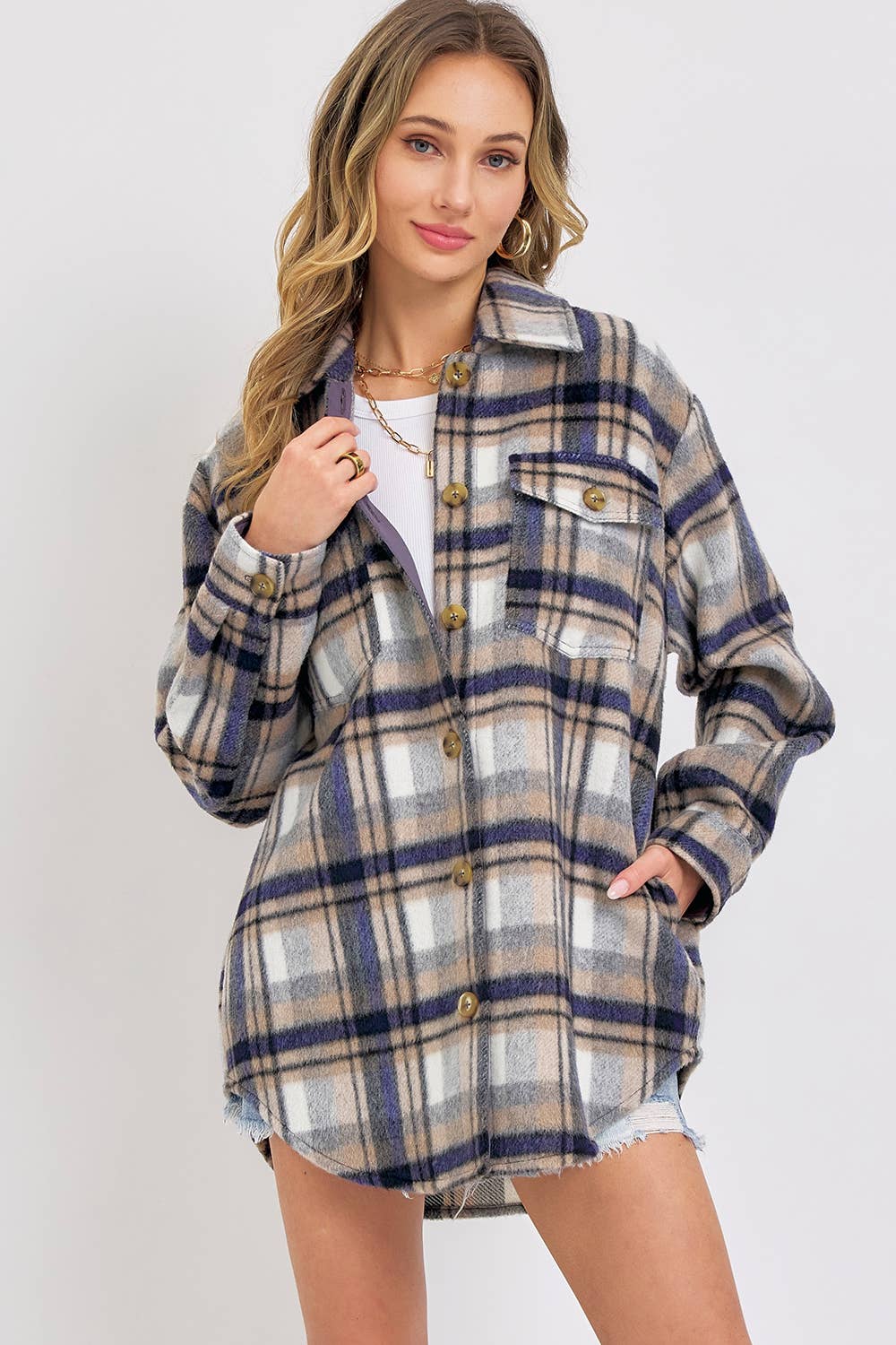 Chasing Fall Plaid Shacket