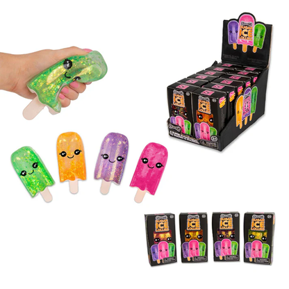 Scrunchems Sugar Ice Lollies Squishy Fidget Toy Assorted