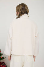 Load image into Gallery viewer, Cold Front Sherpa Denim Jacket