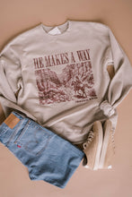 Load image into Gallery viewer, He Makes A Way Pullover | Christian Pullover
