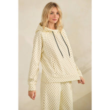 Load image into Gallery viewer, Cozy Micro Polka Dot Hoodie