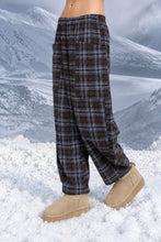 Load image into Gallery viewer, Plaid Behavior Barrel Leg Pants