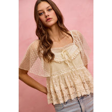 Load image into Gallery viewer, Boho Lace Top