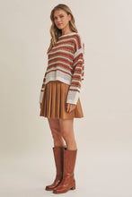 Load image into Gallery viewer, Sunset Drive Crochet Sweater