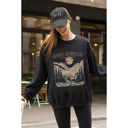 ROCKY MOUNTAIN  VINTAGE GRAPHIC SWEATSHIRTS