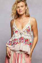 Load image into Gallery viewer, Daisy Drift Embroidered Tank