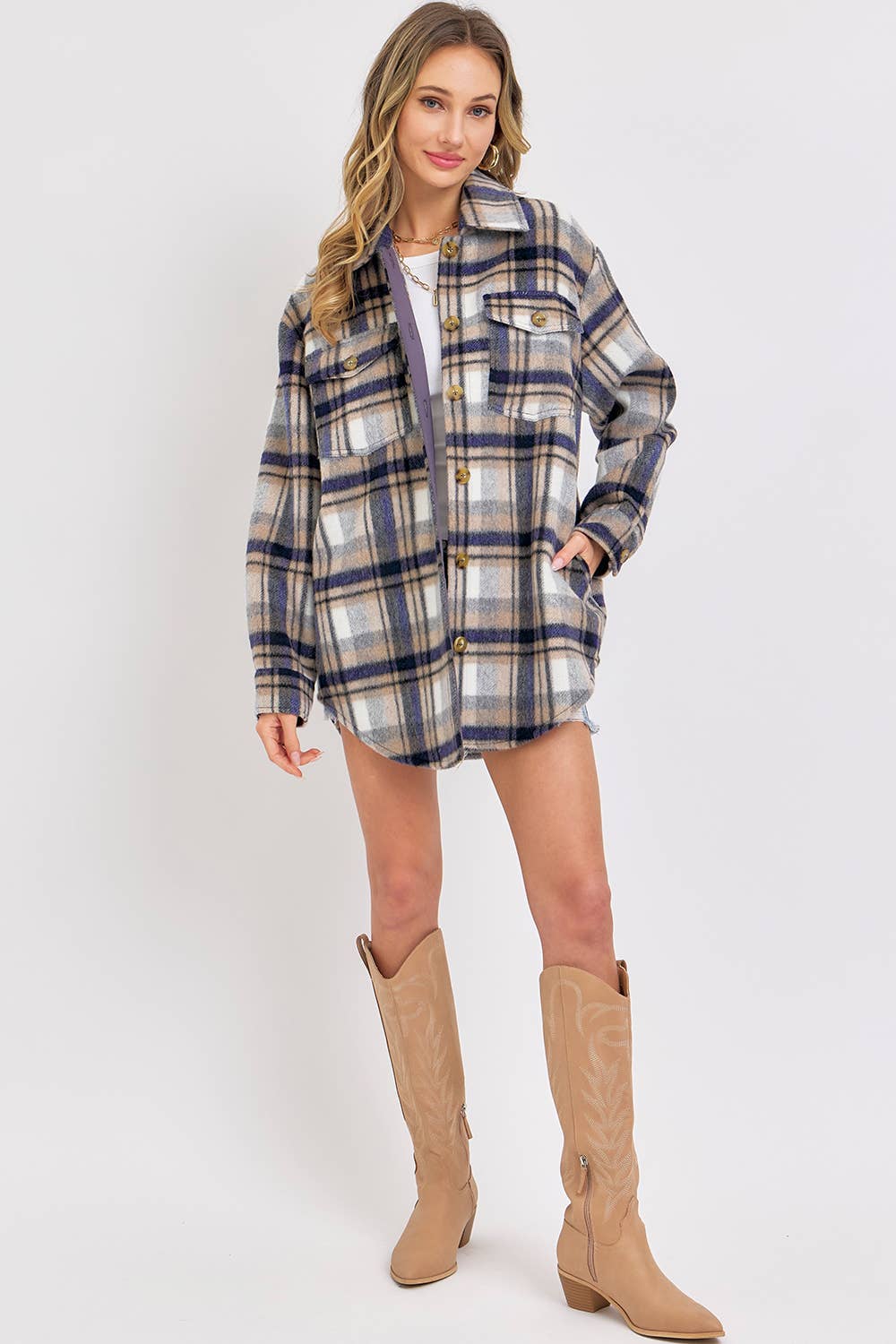 Chasing Fall Plaid Shacket