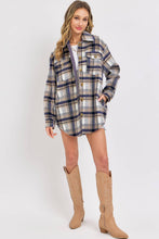 Load image into Gallery viewer, Chasing Fall Plaid Shacket