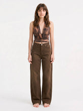 Load image into Gallery viewer, Amber Glow Halter Top