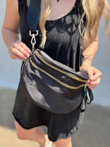 Double Zip Nylon Bag