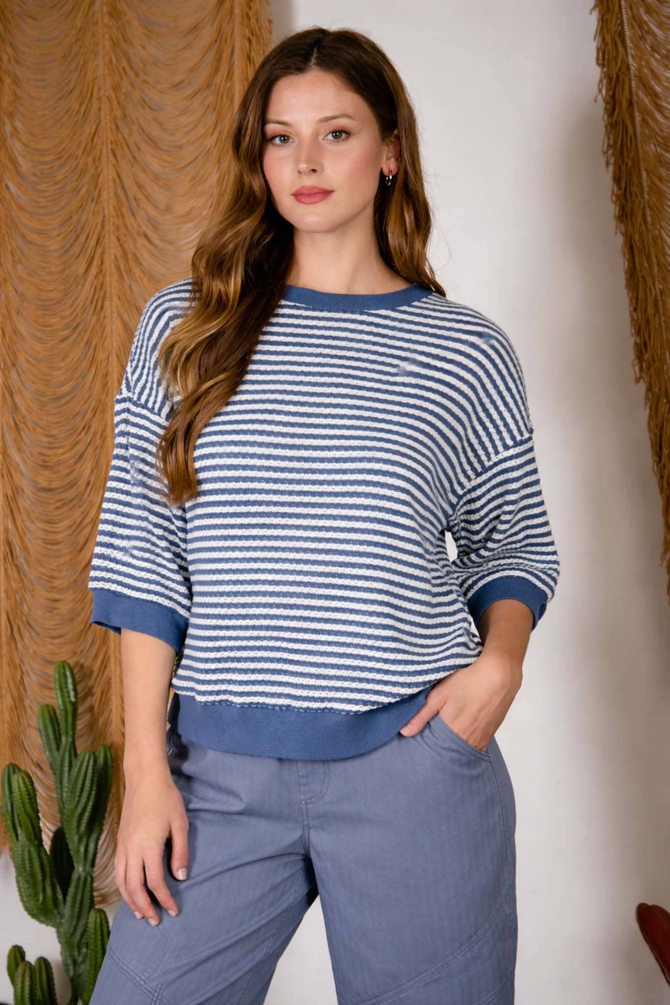 Perfectly Patterned Knit Top