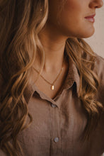 Load image into Gallery viewer, Pray Big Mini Tag Necklace | Christian Jewelry