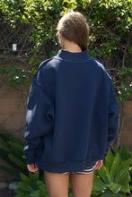 Load image into Gallery viewer, Lucky Duck Reversible Mock-Neck Sweatshirt