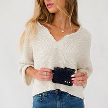Load image into Gallery viewer, Suede Paris Card Wallet
