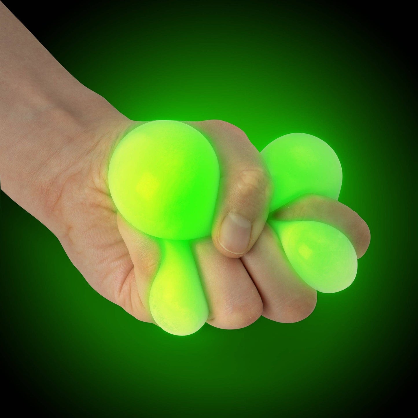 Scrunchems® Glow In The Dark Squishy Ball Fidget Toy (1pc)