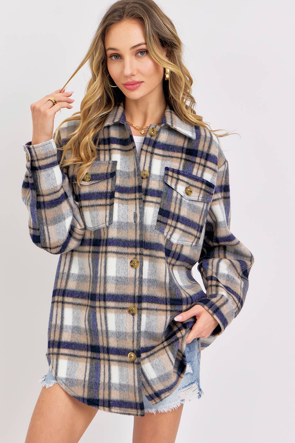 Chasing Fall Plaid Shacket