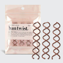 Load image into Gallery viewer, Bun Twist 3pc - Brown