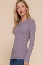 Load image into Gallery viewer, The Base Layer Long Sleeve Ribbed Top