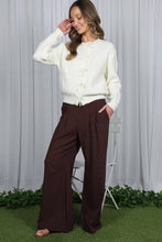 Load image into Gallery viewer, Pretty in Bows Snap Button Cardigan Sweater