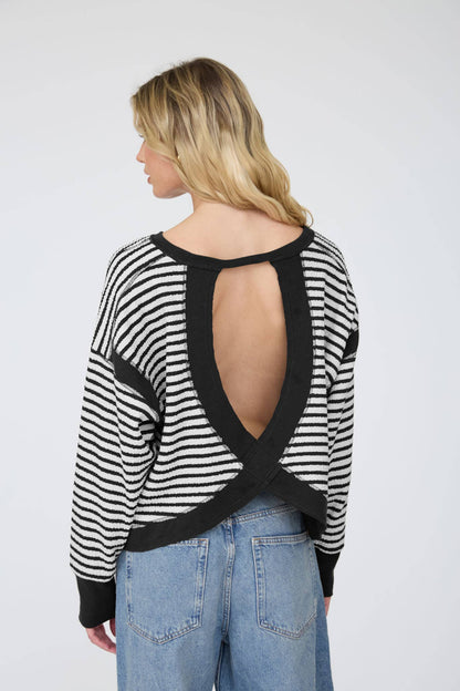 Espresso Yourself Striped Top