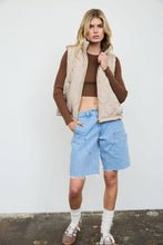 Load image into Gallery viewer, Plaid About You Quilted Zip-Up Vest