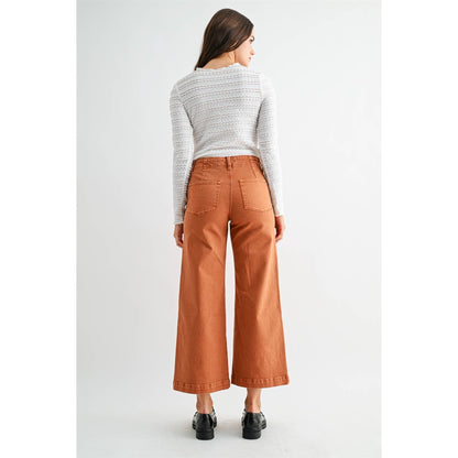 Feeling Rustic High-Rise Cropped Mica