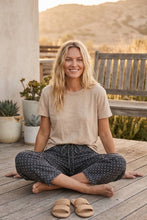 Load image into Gallery viewer, Dot &amp; Cozy Oversized Mineral Washed Scuba Barrel Lounge Pants
