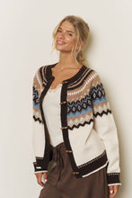 Load image into Gallery viewer, The Aspen Escape Fair Isle Cardigan