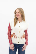 Load image into Gallery viewer, Just Horsin’ Around Sweater Vest