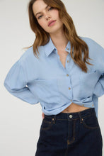 Load image into Gallery viewer, OVERSIZED BUTTON DOWN LONG SLEEVE SHIRT