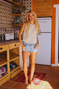 Simply Devine Linen Tank Top