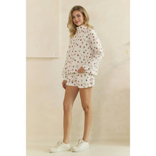 Load image into Gallery viewer, Cozy Holiday Print Lounge Shorts