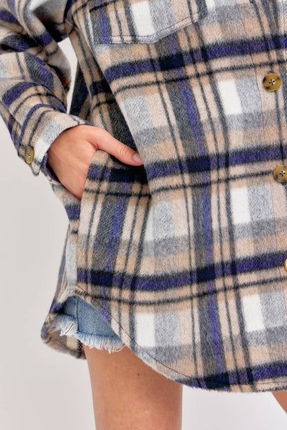 Chasing Fall Plaid Shacket